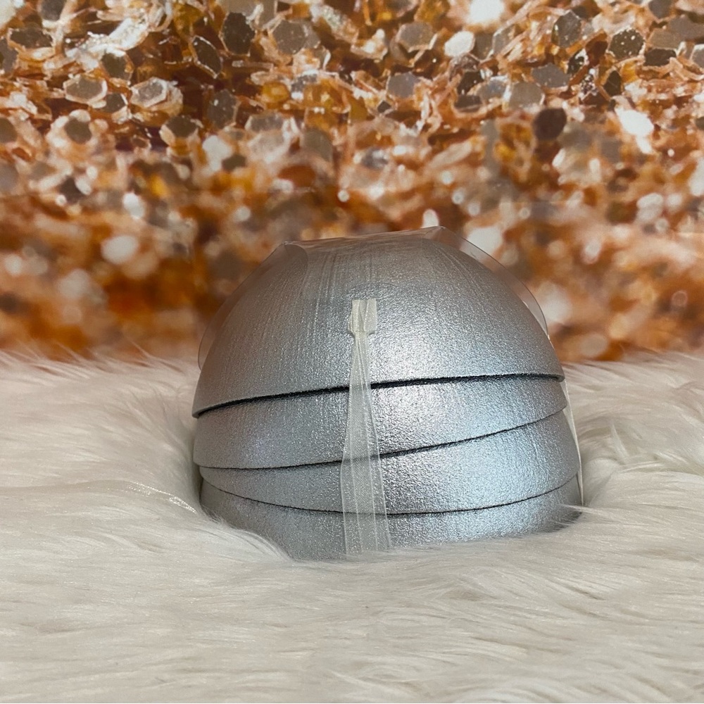 Akcam Glitter Set Of 4 Silver Bowls